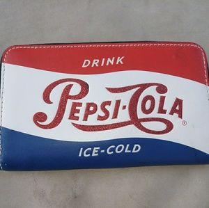 Original Pepsi-Cola Coach Brand Wrist Wallet